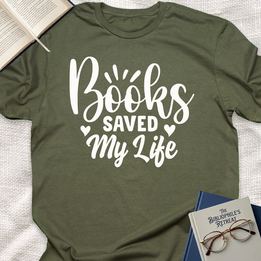 Books Save My Life Tee