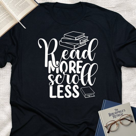 Read More Scroll Less Tee