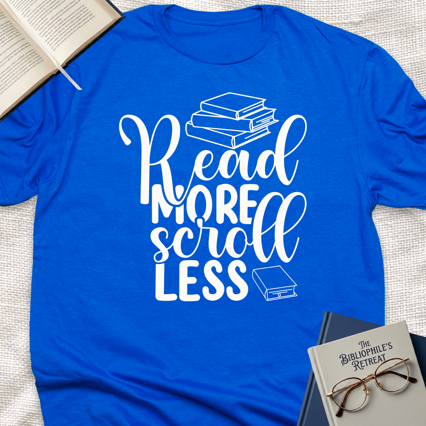 Read More Scroll Less Tee
