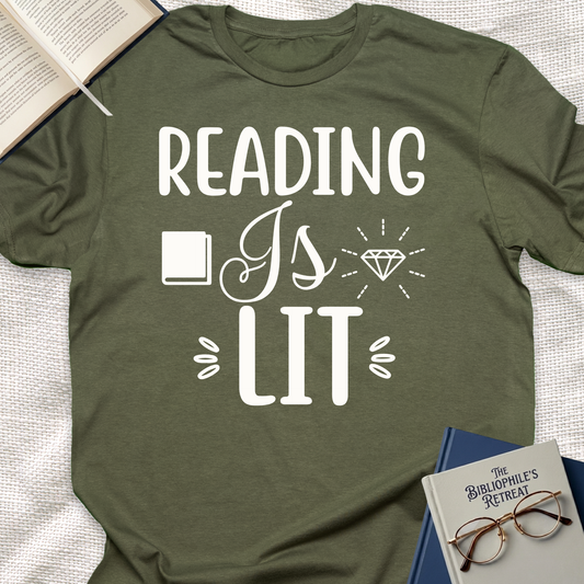 Reading is Lit Tee