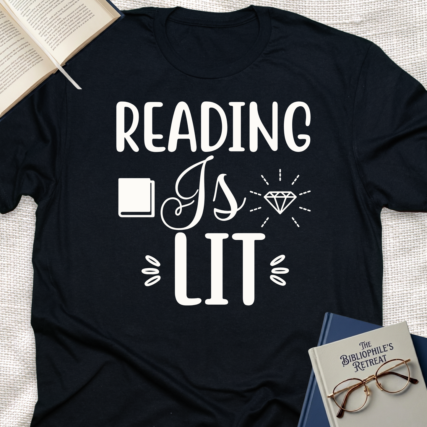 Reading is Lit Tee