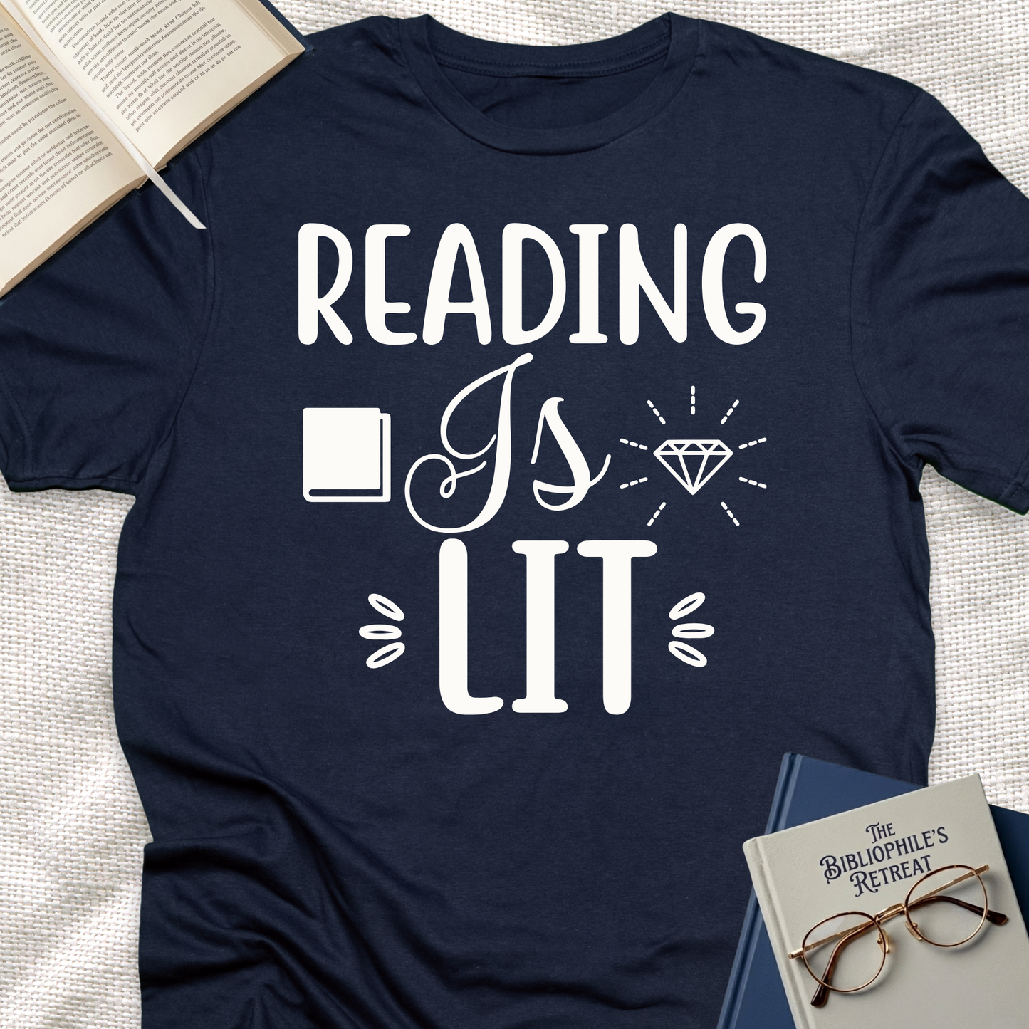 Reading is Lit Tee
