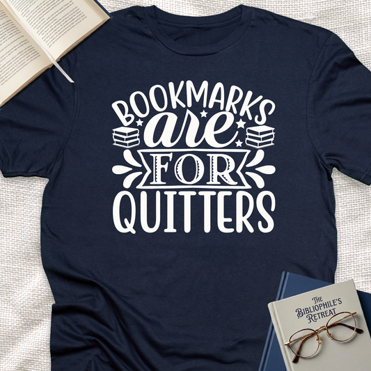 Bookmarks For Quitters Tee
