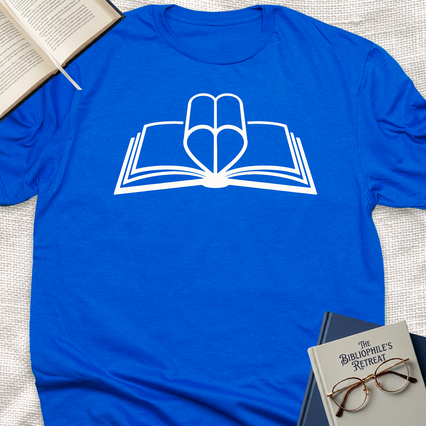 Books Heart Tee